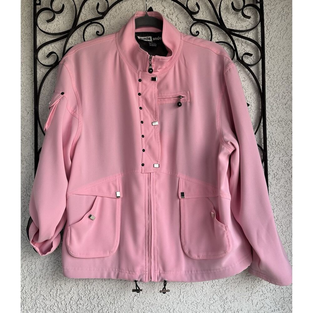 Jaime Sadock Golf Jacket - Size M - Pink